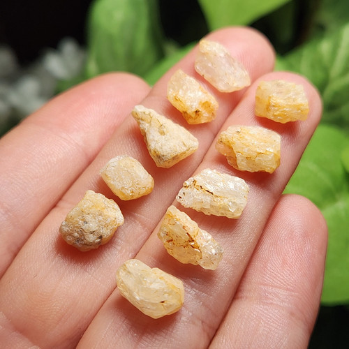 Golden phenacite specimen - phenacite,