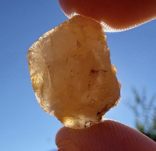Golden brazilian phenacite - brazilian,